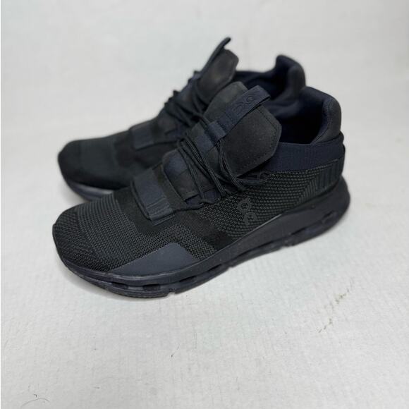 On Running Cloudnova Cloudtec Athletic Sneakers Men’s Size 9 Black - Picture 2 of 8